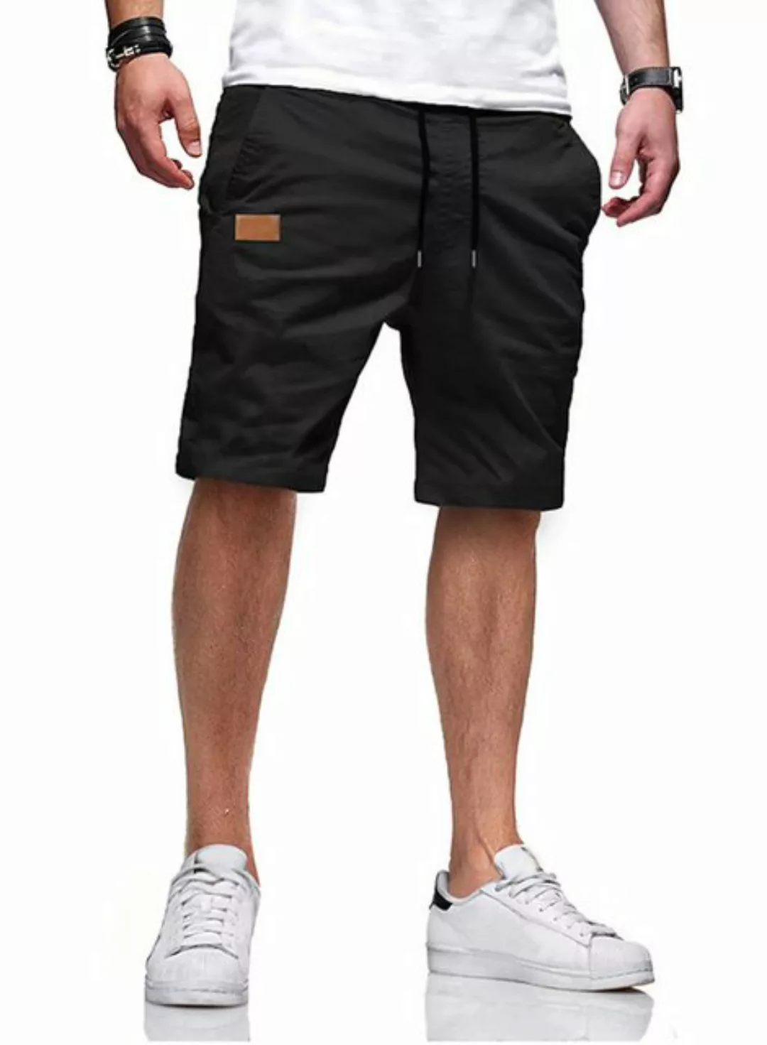 JMIERR Cargoshorts Kurze Hosen Herren Shorts Herren Sommer Chino Baumwolle günstig online kaufen