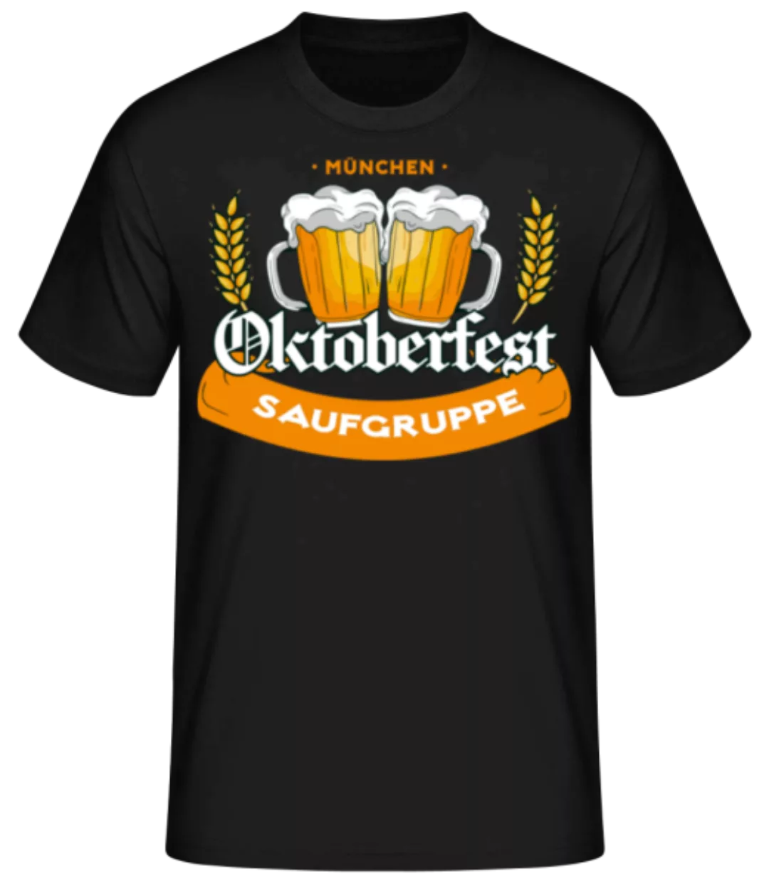 Oktoberfest Saufgruppe · Männer Basic T-Shirt günstig online kaufen