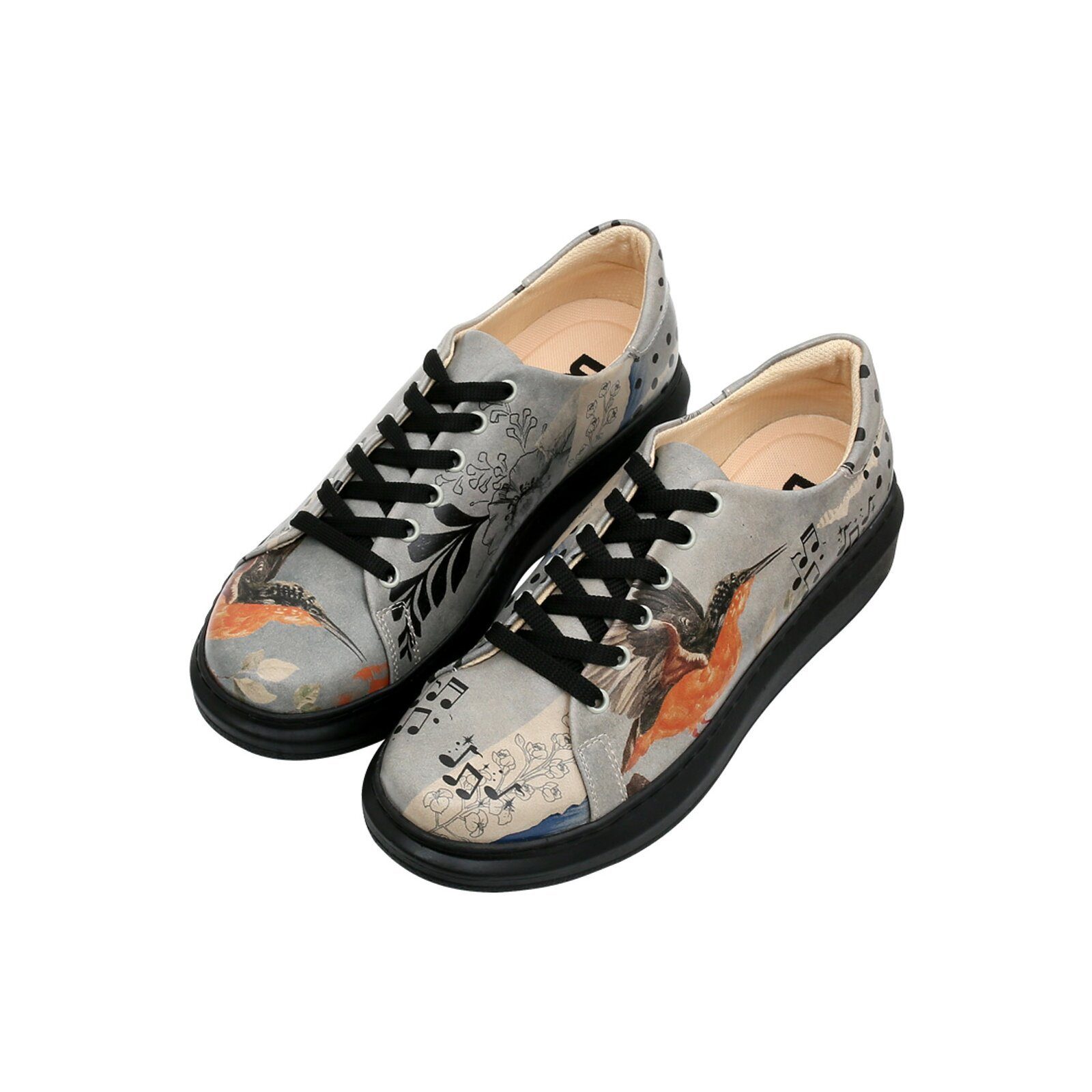 DOGO Myra Low-Top Sneaker Birds Chirping günstig online kaufen
