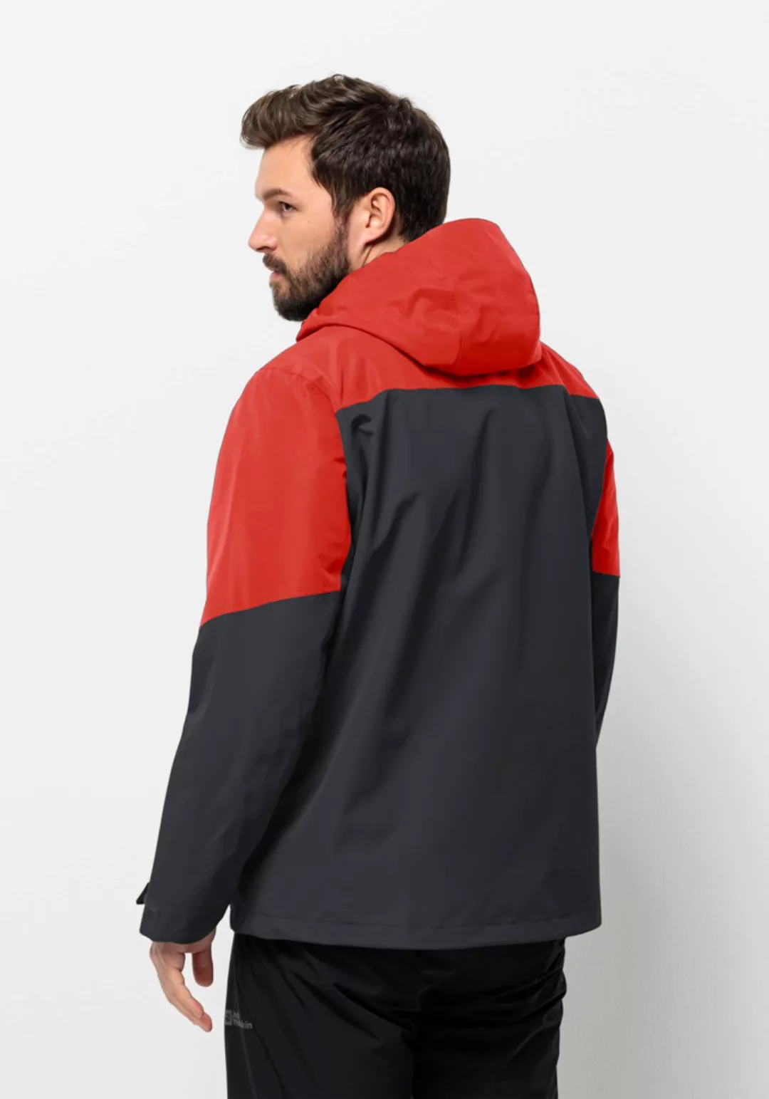 Jack Wolfskin 3-in-1-Funktionsjacke "GLAABACH 3IN1 JKT M", mit Kapuze günstig online kaufen