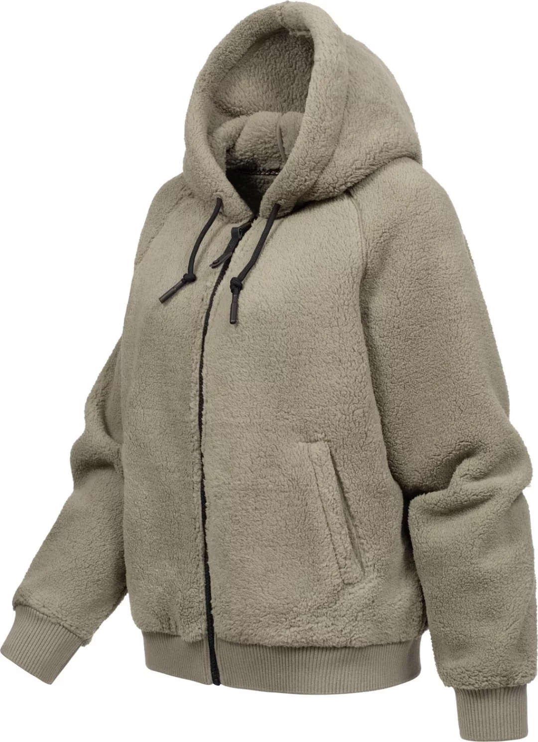 Ragwear Plüschjacke "Taliana", mit Kapuze, flauschige Übergangsjacke mit Ka günstig online kaufen