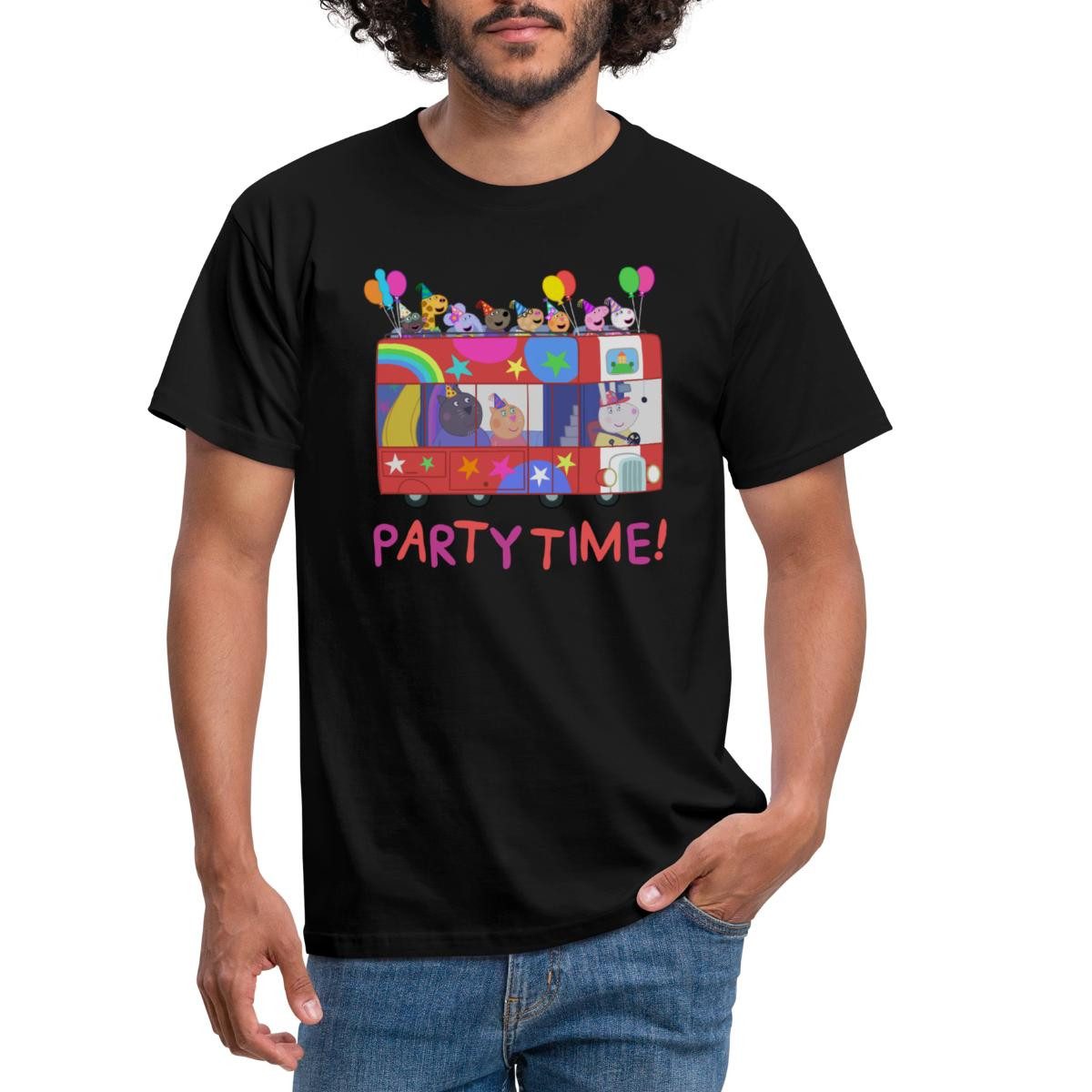 Spreadshirt T-Shirt Peppa Pig Design Party günstig online kaufen