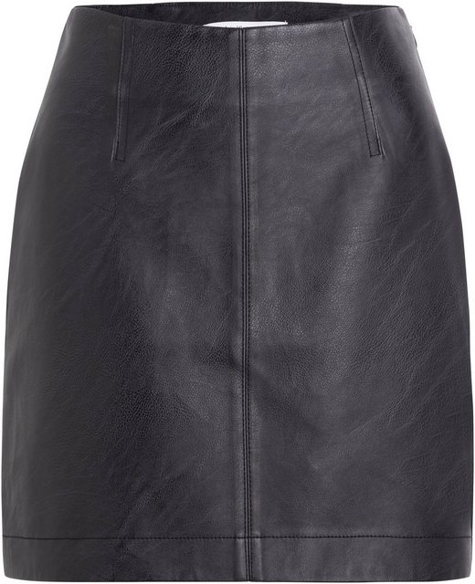 Calvin Klein Jeans Lederimitatrock FAUX LEATHER SKIRT günstig online kaufen