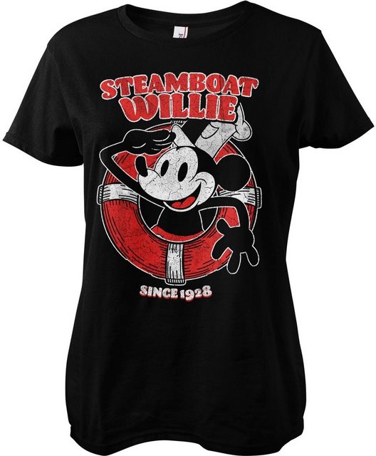 Hybris T-Shirt Steamboat Willie Since 1928 Girly Tee günstig online kaufen