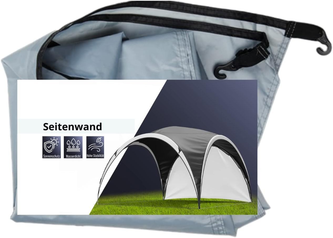 Roodz Pavillonseitenteil 3x3, Zubehör, Seitenwand, Wasserdicht, günstig online kaufen