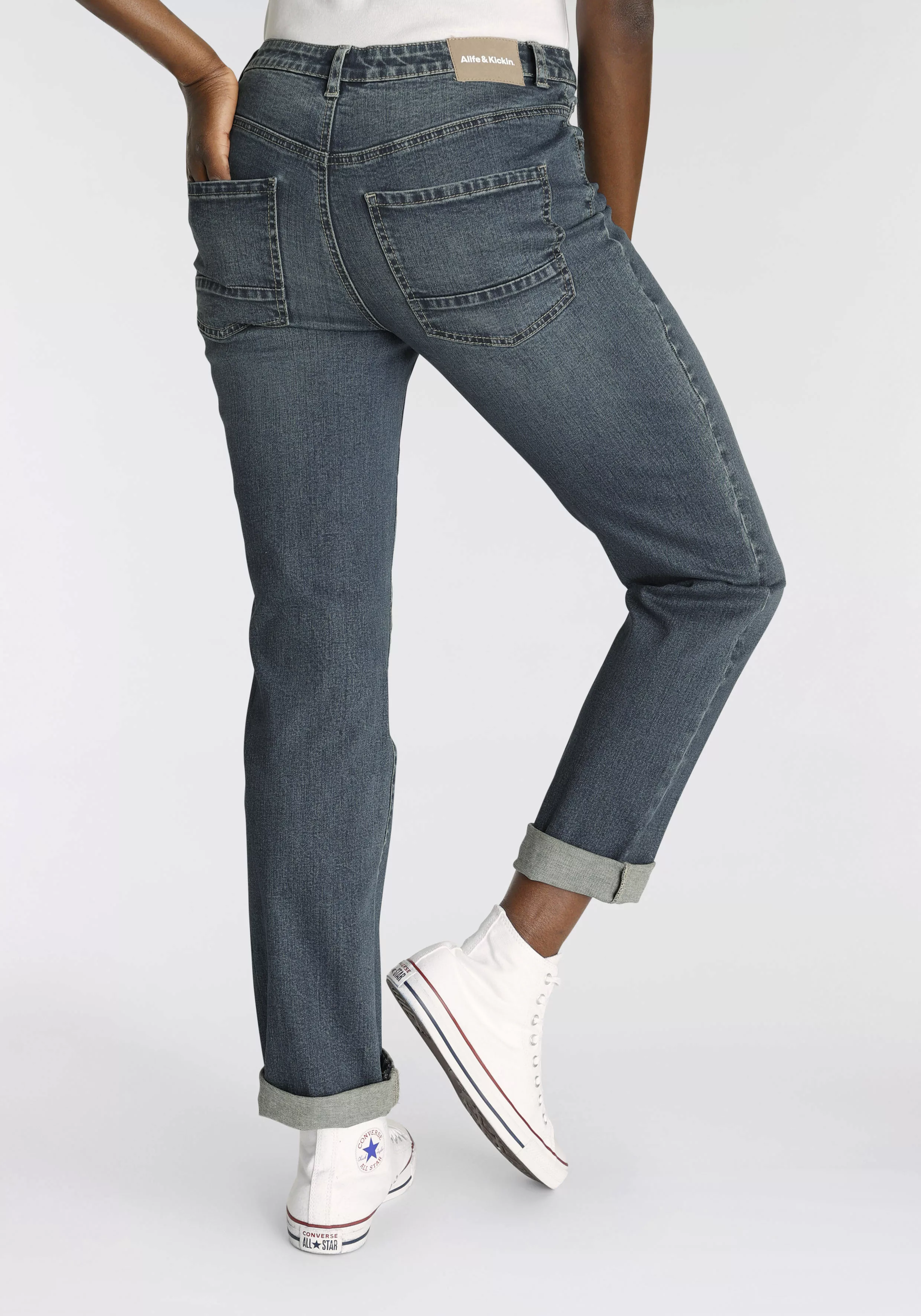 Alife & Kickin High-waist-Jeans "Straight-Fit AileenAK", NEUE KOLLEKTION günstig online kaufen
