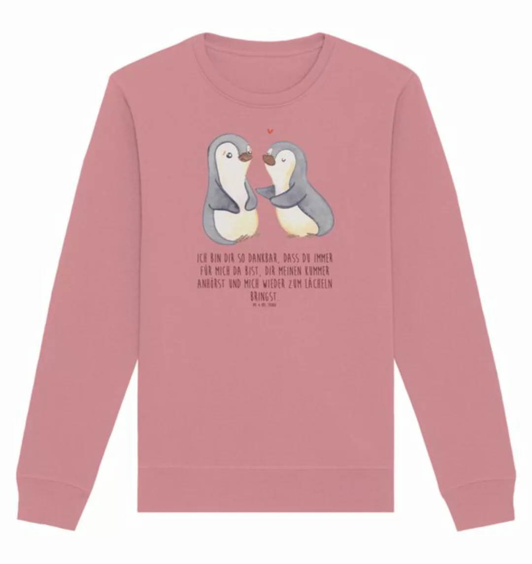 Mr. & Mrs. Panda Longpullover Größe XL Pinguine trösten - Canyon Pink - Ges günstig online kaufen