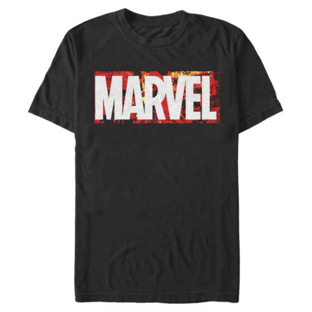 Marvel - Logo Hard Mix - Männer T-Shirt günstig online kaufen