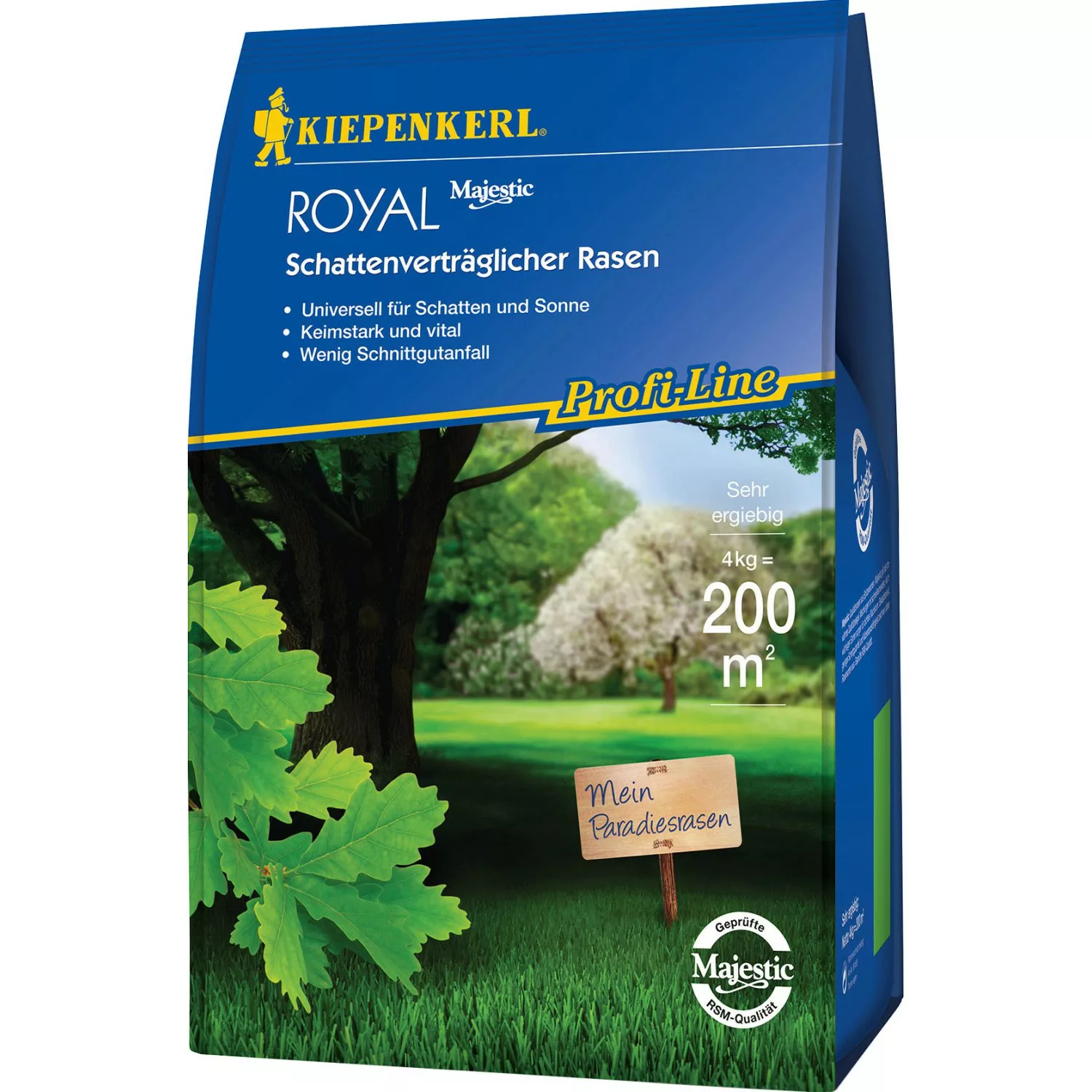 Kiepenkerl Schattenverträglicher Rasen Profi-Line Royal 4 kg günstig online kaufen