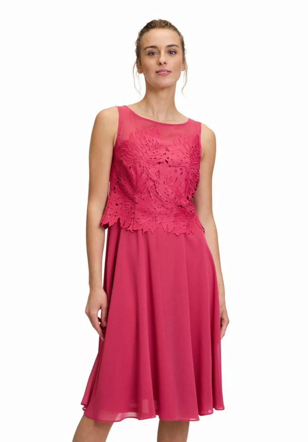 Vera Mont Chiffonkleid "Vera Mont Chiffonkleid mit Stickerei", Stickerei günstig online kaufen