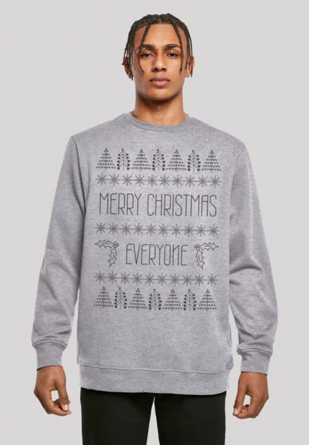 F4NT4STIC Kapuzenpullover Merry Christmas Everyone Weihnachten Print günstig online kaufen