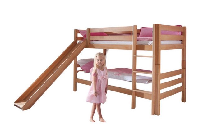 58 aufm Kessel Bettgestell Etagenbett Gavrielle 208x231x140 Kinderbett Mass günstig online kaufen