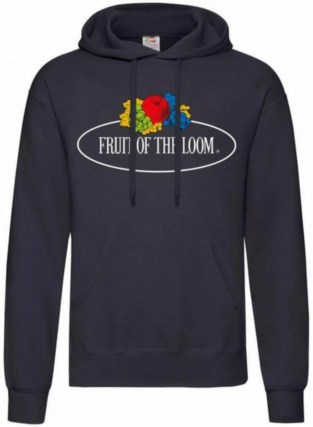 Fruit of the Loom Kapuzenpullover Vintage Hooded Sweat Classic Large Logo P günstig online kaufen