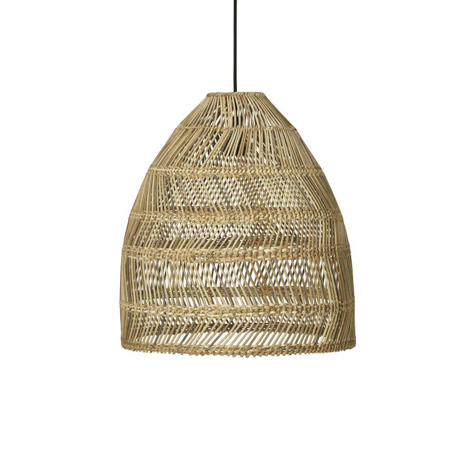 PR Home Hängeleuchte Maja, Rattan natur, Ø 53 cm, IP44 günstig online kaufen