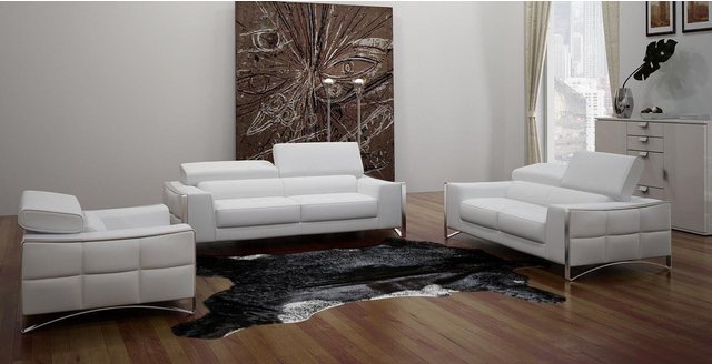 JVmoebel Sofa Multifunktions Ledercouch Sitz Polster Wohnzimmer Leder Garni günstig online kaufen