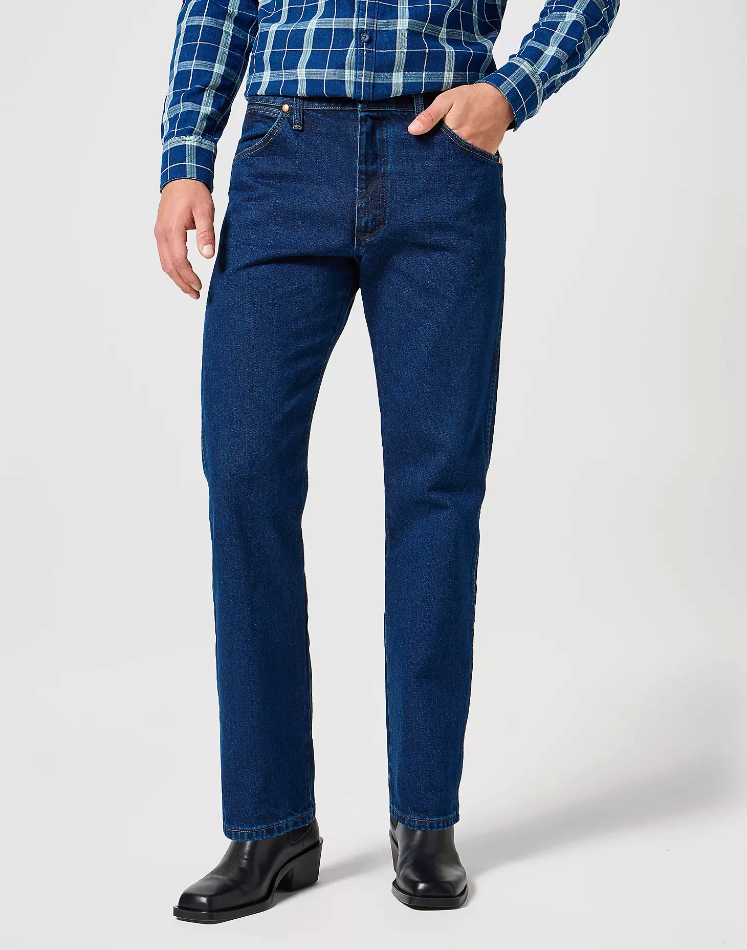 Wrangler Jeans 13MWZ Cowboy Cut ohne Stretch dark stone günstig online kaufen