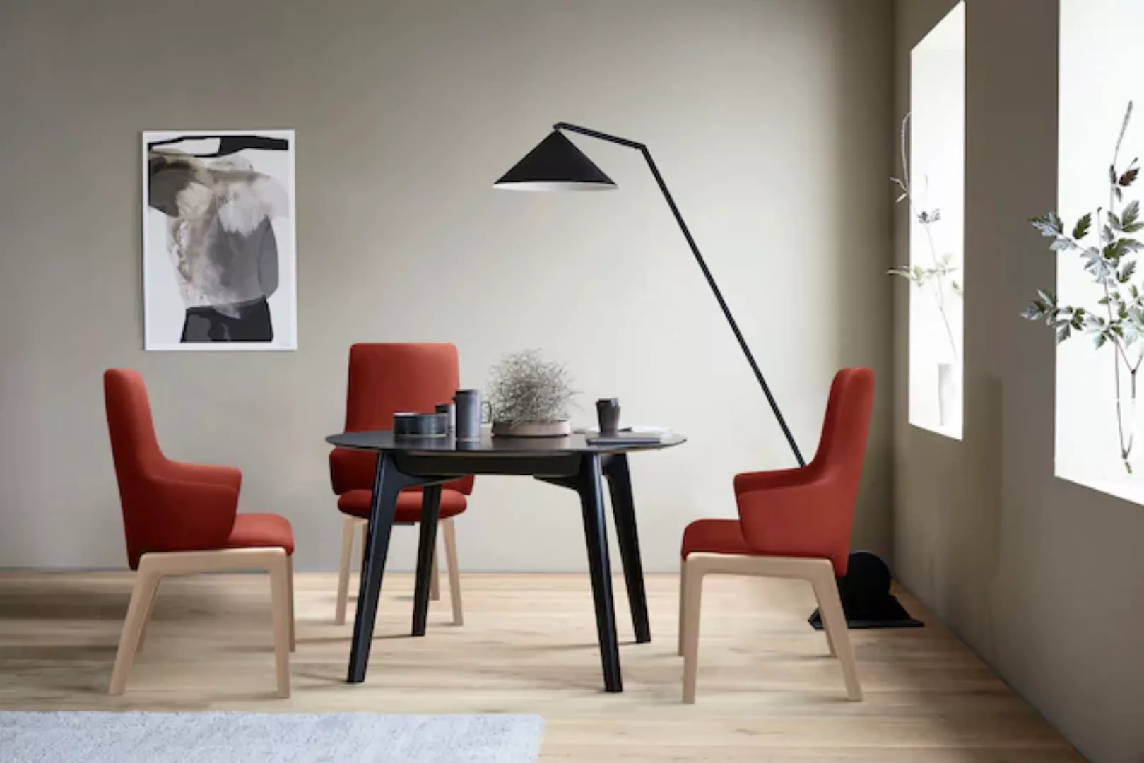 Stressless Polsterstuhl "Laurel", Microfaser DINAMICA, High Back mit Armleh günstig online kaufen