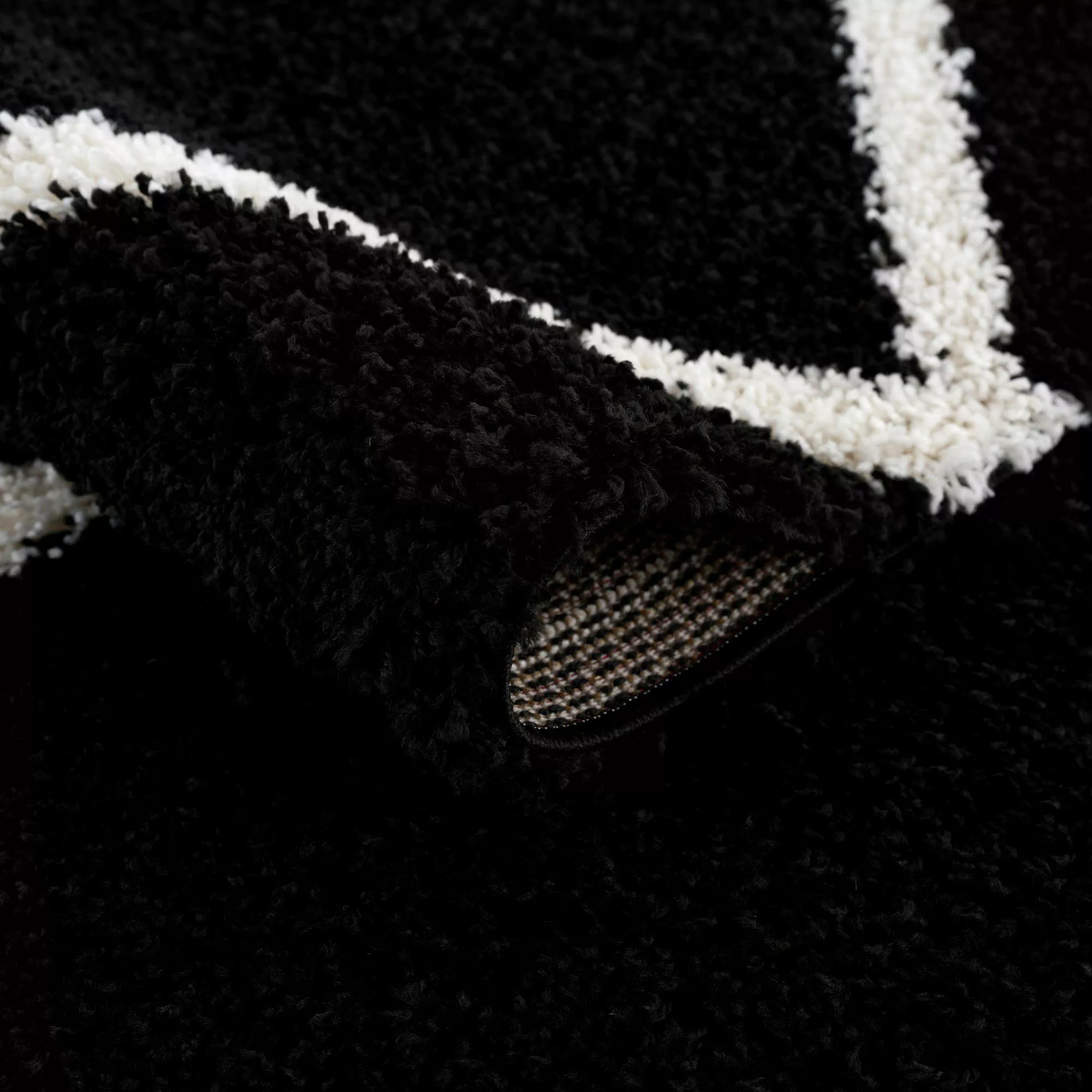 Sanat Hochflor-Teppich Madrid, rund, Höhe: 30 günstig online kaufen