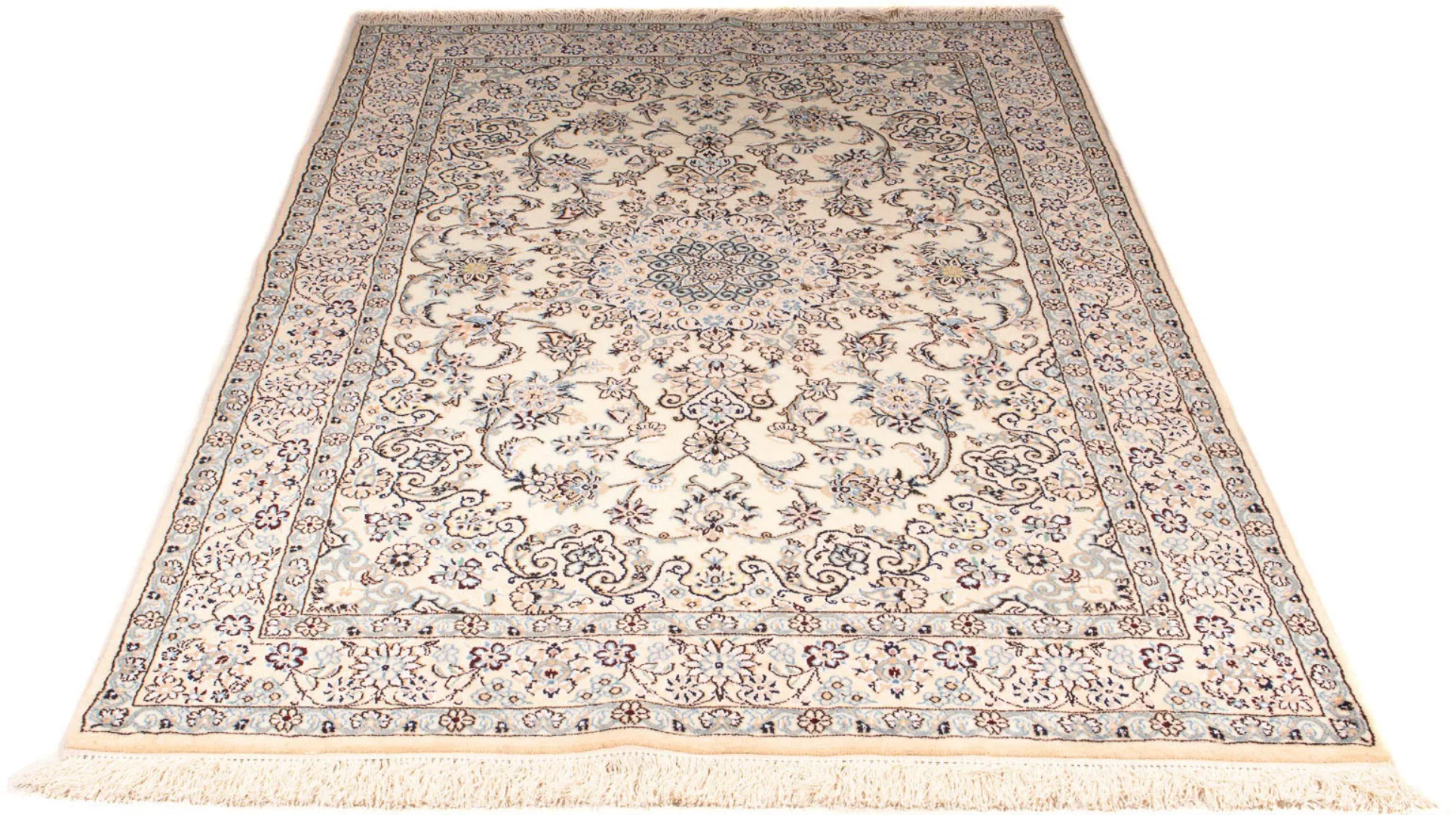 morgenland Orientteppich »Perser - Nain - Royal - 207 x 128 cm - beige«, re günstig online kaufen