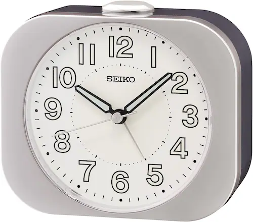 Seiko Quarzwecker Wecker, Leuchtzeiger, Schlummerfunktion, Schlafzimmer, günstig online kaufen