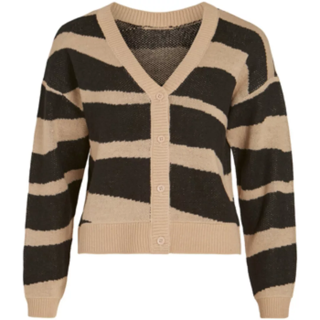 Vila  Strickjacken VILAVA REV L/S JACQUARD KNIT CARDIGAN/PB 14087503 günstig online kaufen