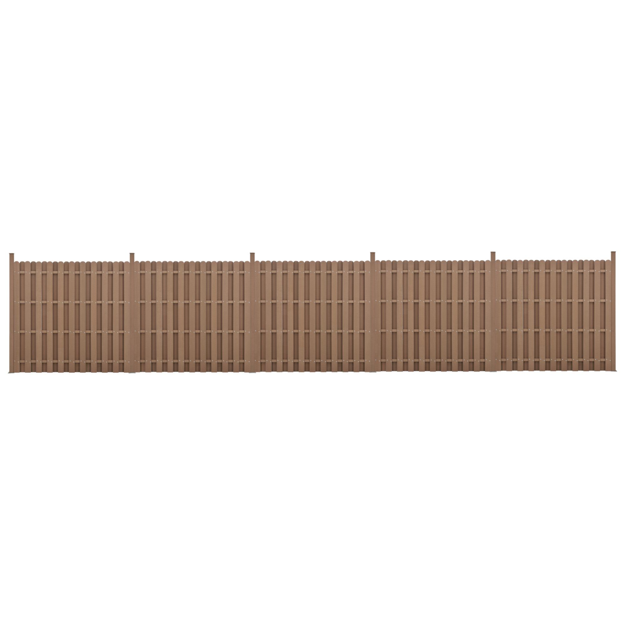 neu.holz Gartenzaun, (mit Pfosten), »Langreo« Lamellenzaun günstig online kaufen