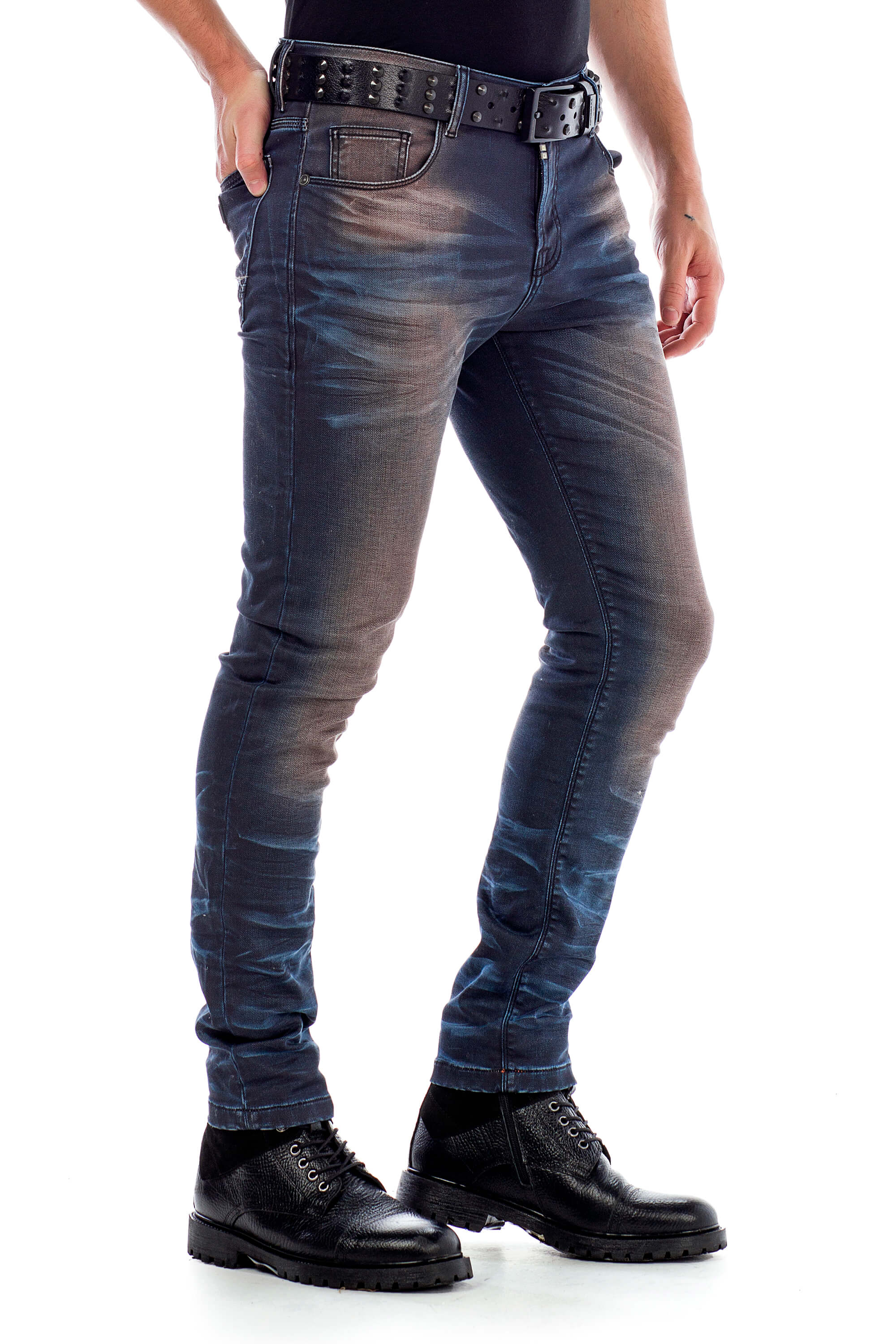 Cipo & Baxx Slim-fit-Jeans, im 5-Pocket Style in Straight Fit günstig online kaufen