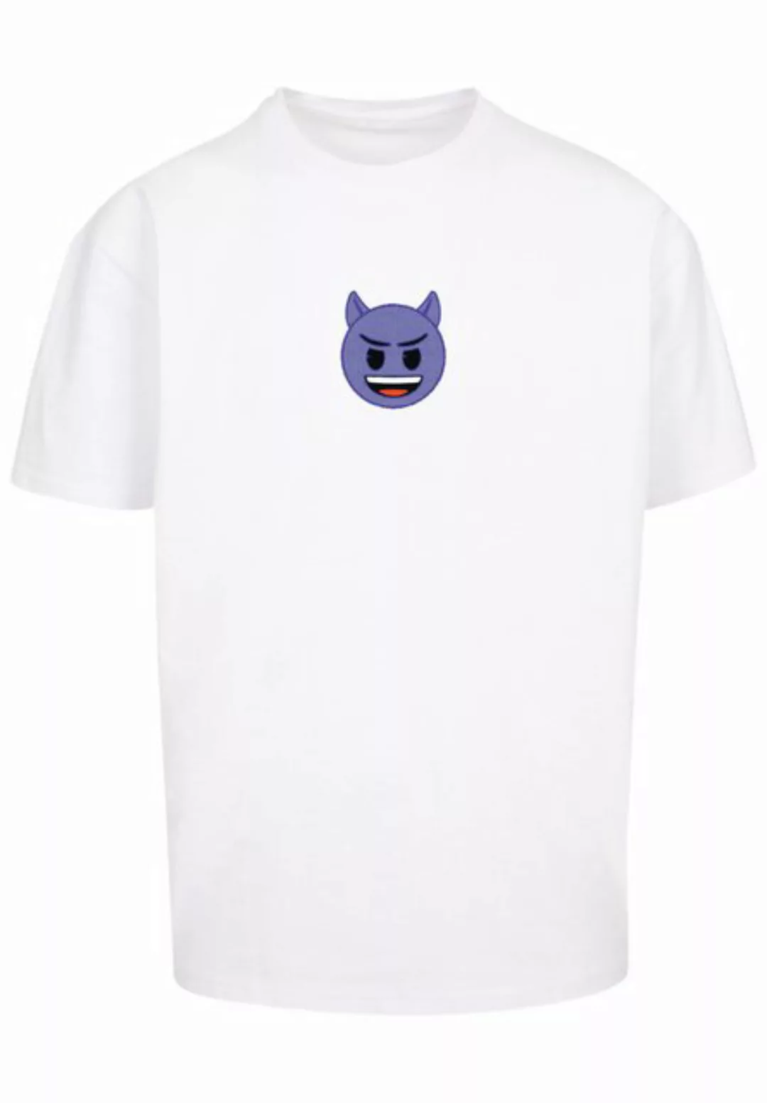 emoji couture T-Shirt Evil smiling furry purple face Premium Qualität günstig online kaufen