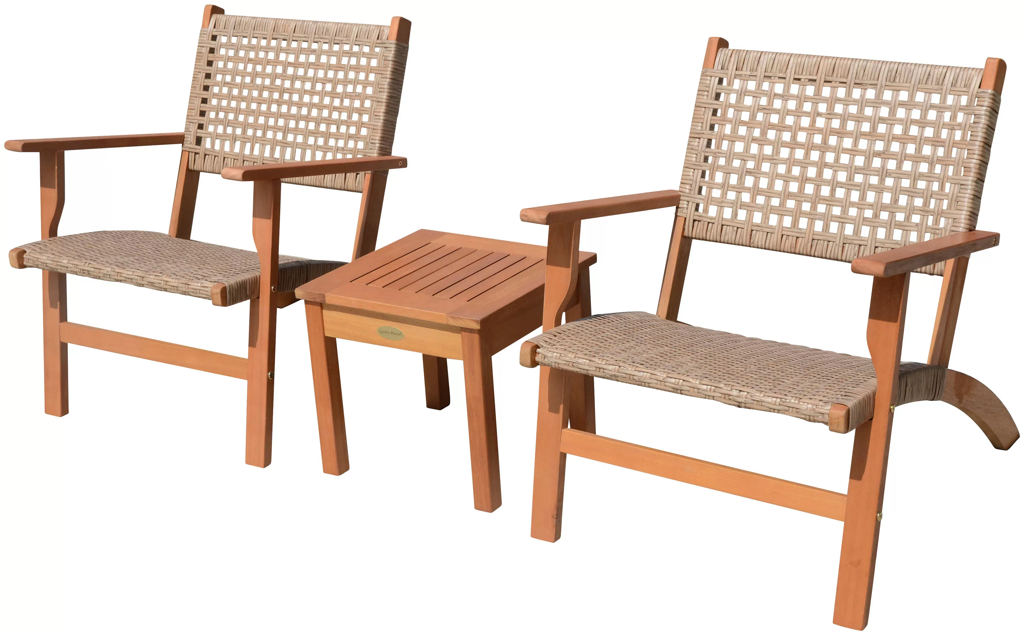 Garden Pleasure Sitzgruppe Sonora 140 cm x 75 cm x 140 cm Teak FSC® günstig online kaufen