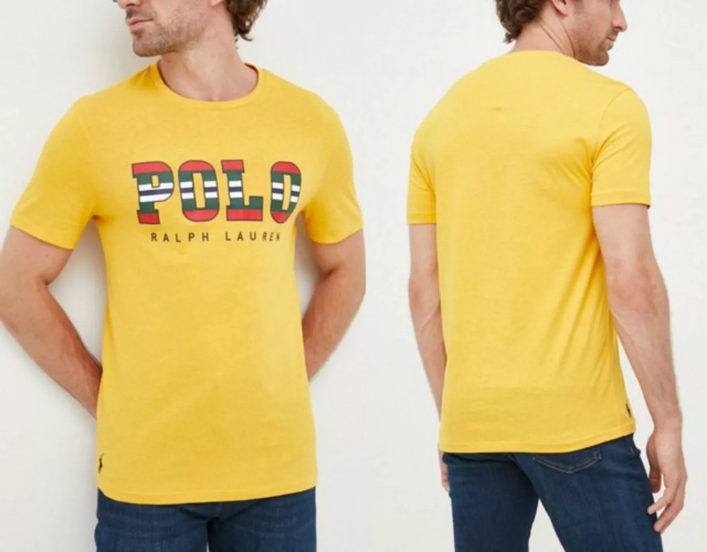 Ralph Lauren T-Shirt POLO RALPH LAUREN LOGO TEE T-Shirt Shirt Custom Slim F günstig online kaufen