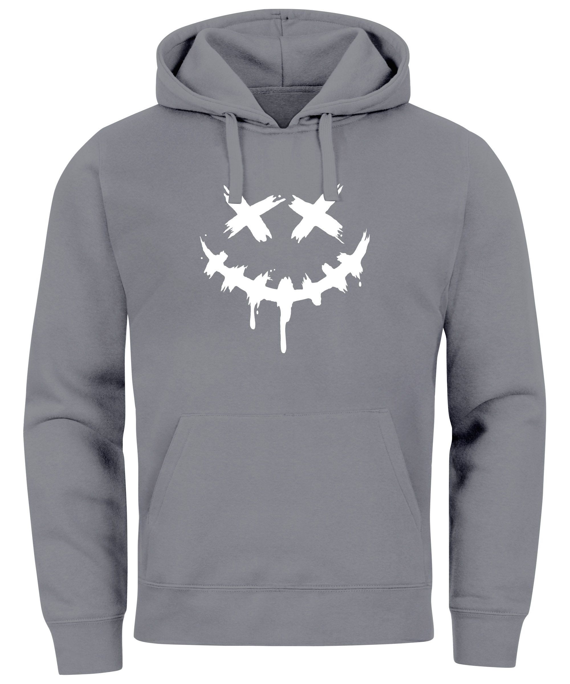Neverless Hoodie Hoodie Herren Bedruckt Techwear günstig online kaufen