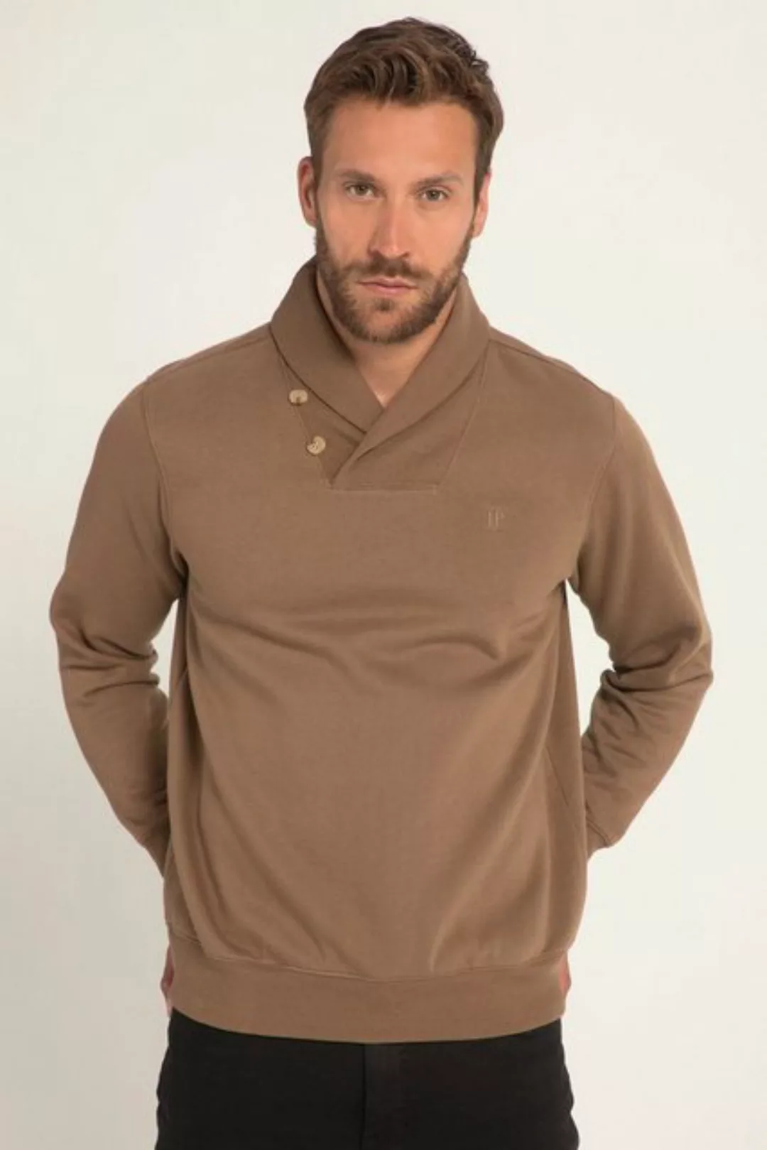 JP1880 Sweatshirt Sweatshirt Schalkragen günstig online kaufen