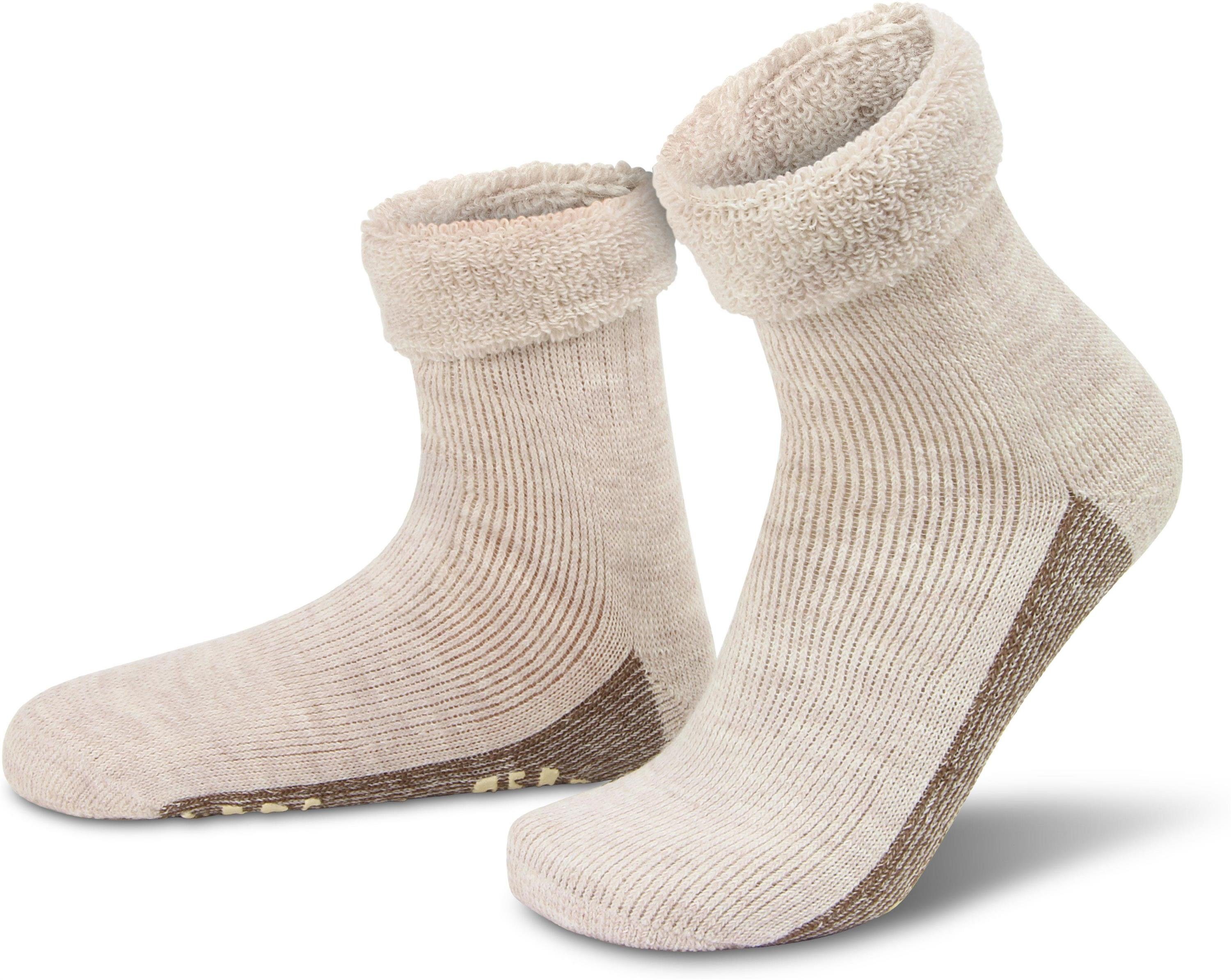 normani ABS-Socken Alpaka-Wollsocken mit ABS-Druck (1 günstig online kaufen