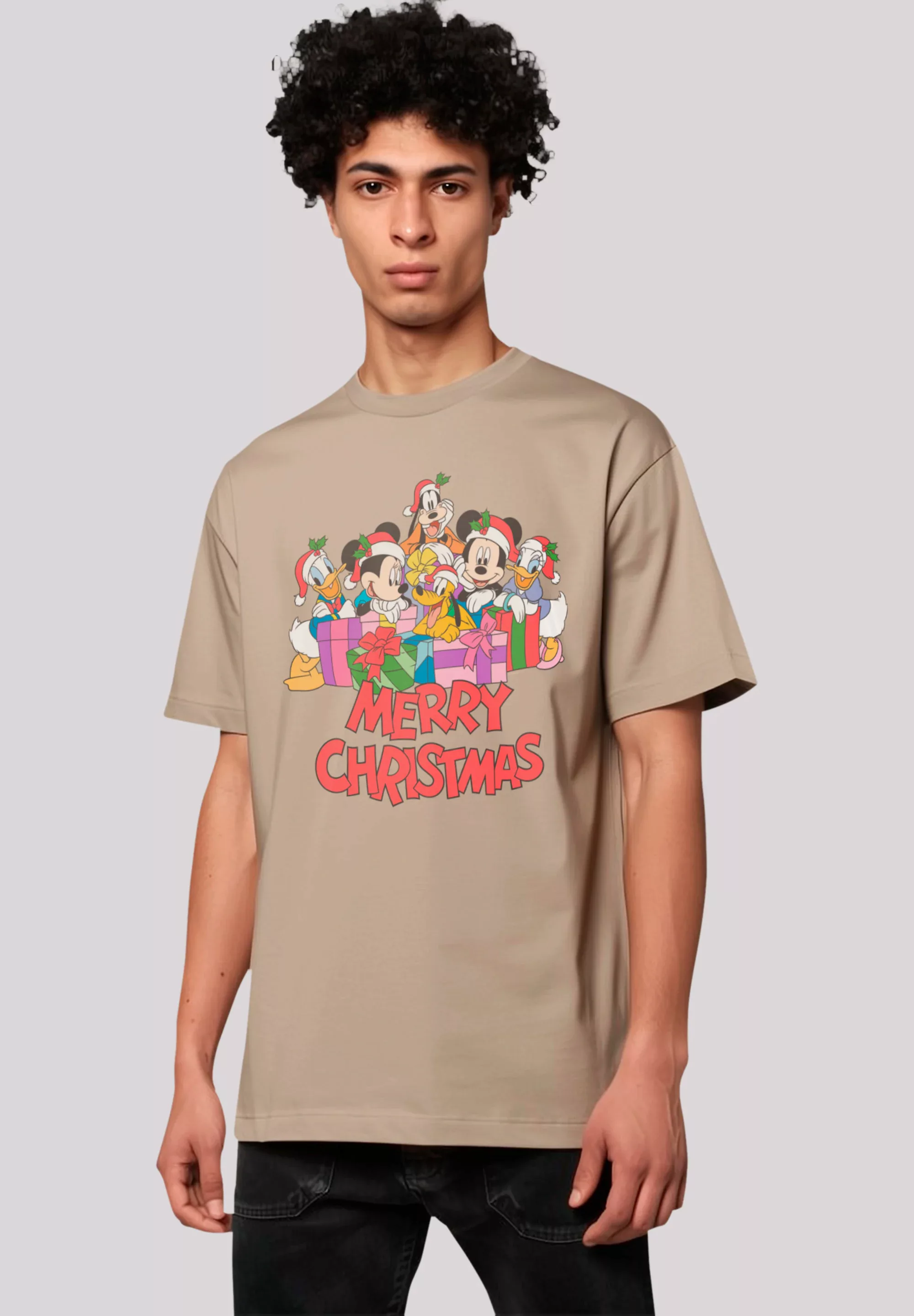 F4NT4STIC T-Shirt "Disney Micky Maus And Friends Christmas", Premium Qualit günstig online kaufen