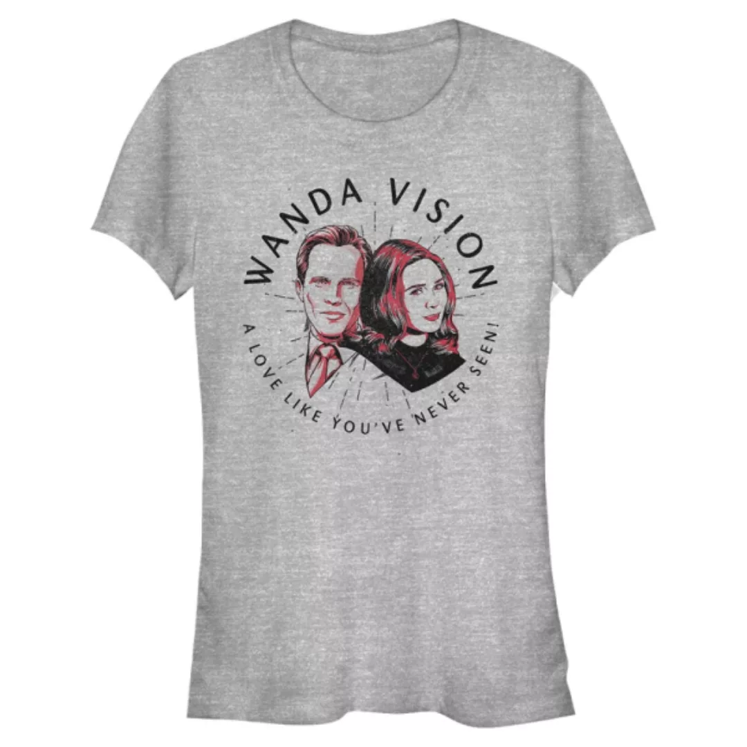 Marvel - WandaVision - Scarlet Witch & Vision Wanda Badge - Frauen T-Shirt günstig online kaufen