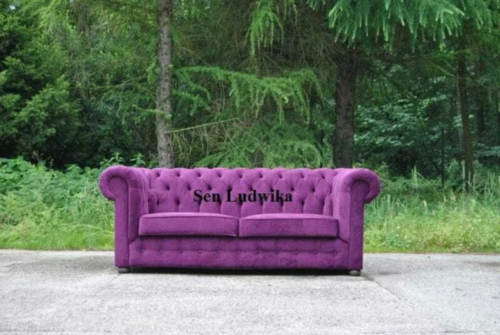 JVmoebel Chesterfield-Sofa, XXL Design Sofa Couch Polster 3 Sitzer Englisch günstig online kaufen