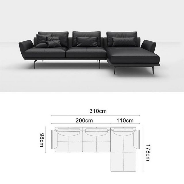 JVmoebel Ecksofa, 1 Teile, Made in Europa günstig online kaufen