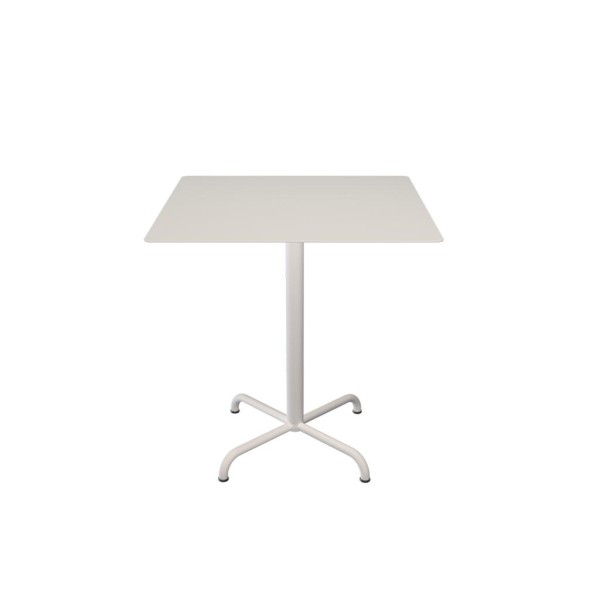 Pico Cafe-Tisch Outdoor Quadratisch Weiß Quadratisch 70 x 70 cm günstig online kaufen