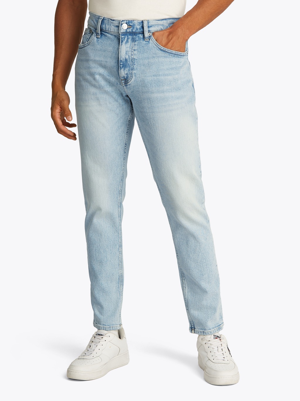 Tommy Jeans Slim-fit-Jeans "Austin Slim Tapered", Mit Gürtelschlaufen günstig online kaufen