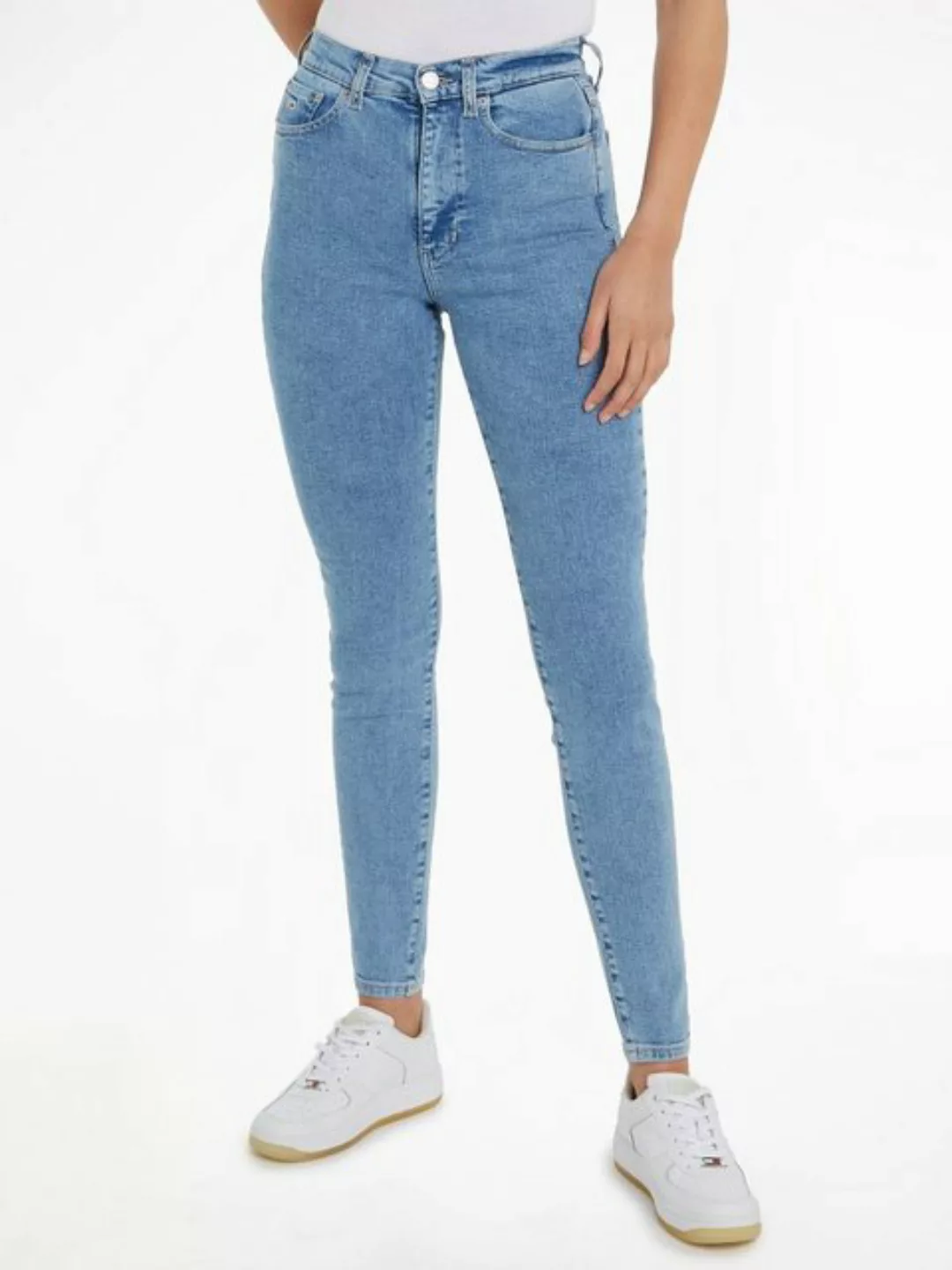 Tommy Jeans Bequeme Jeans "Sylvia Skinny Slim Jeans Hohe Leibhöhe", mit Led günstig online kaufen