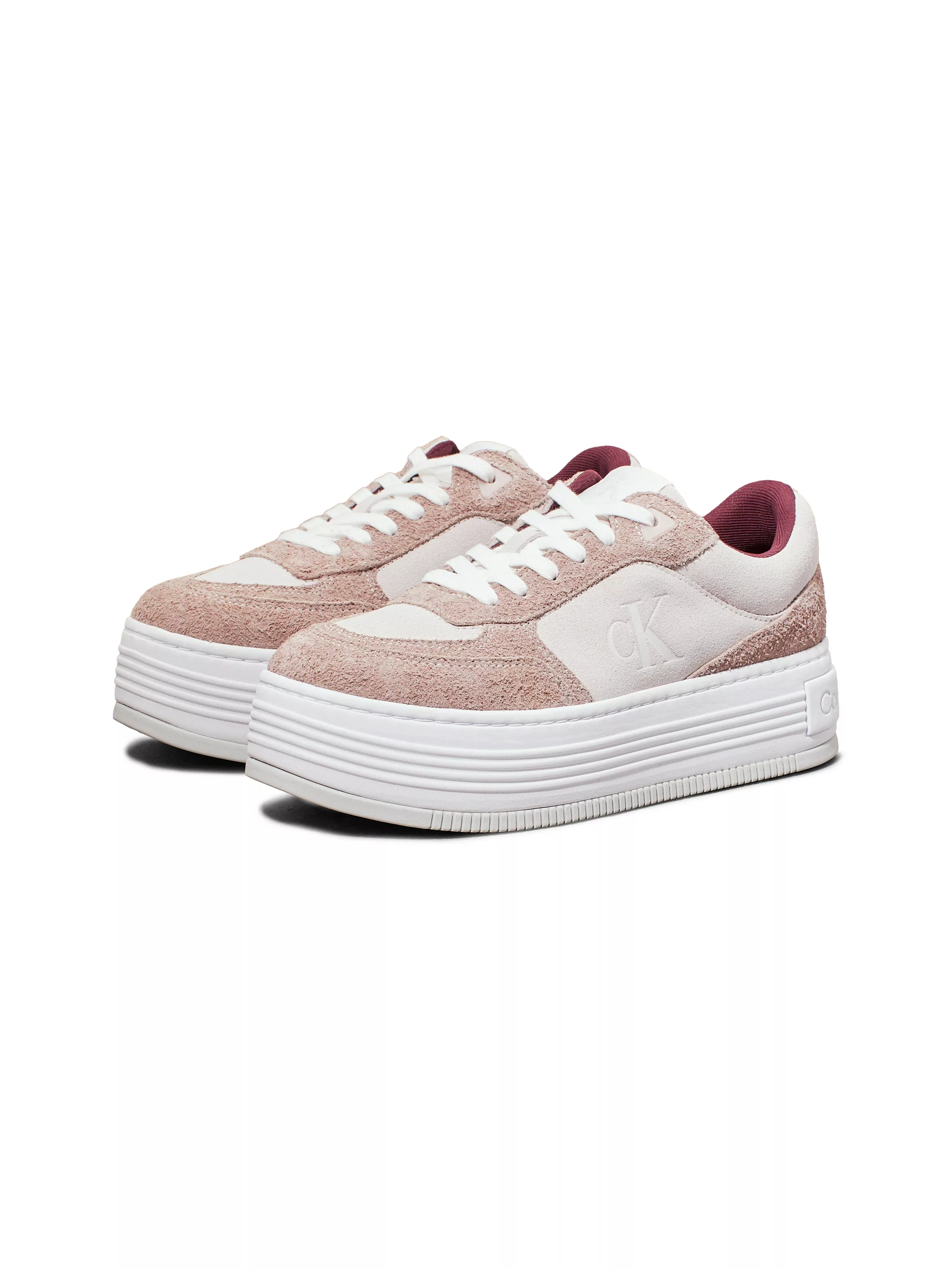 Calvin Klein Jeans Plateausneaker "BOLD PLATF LACEUP LOW MG SUEDE", Freizei günstig online kaufen