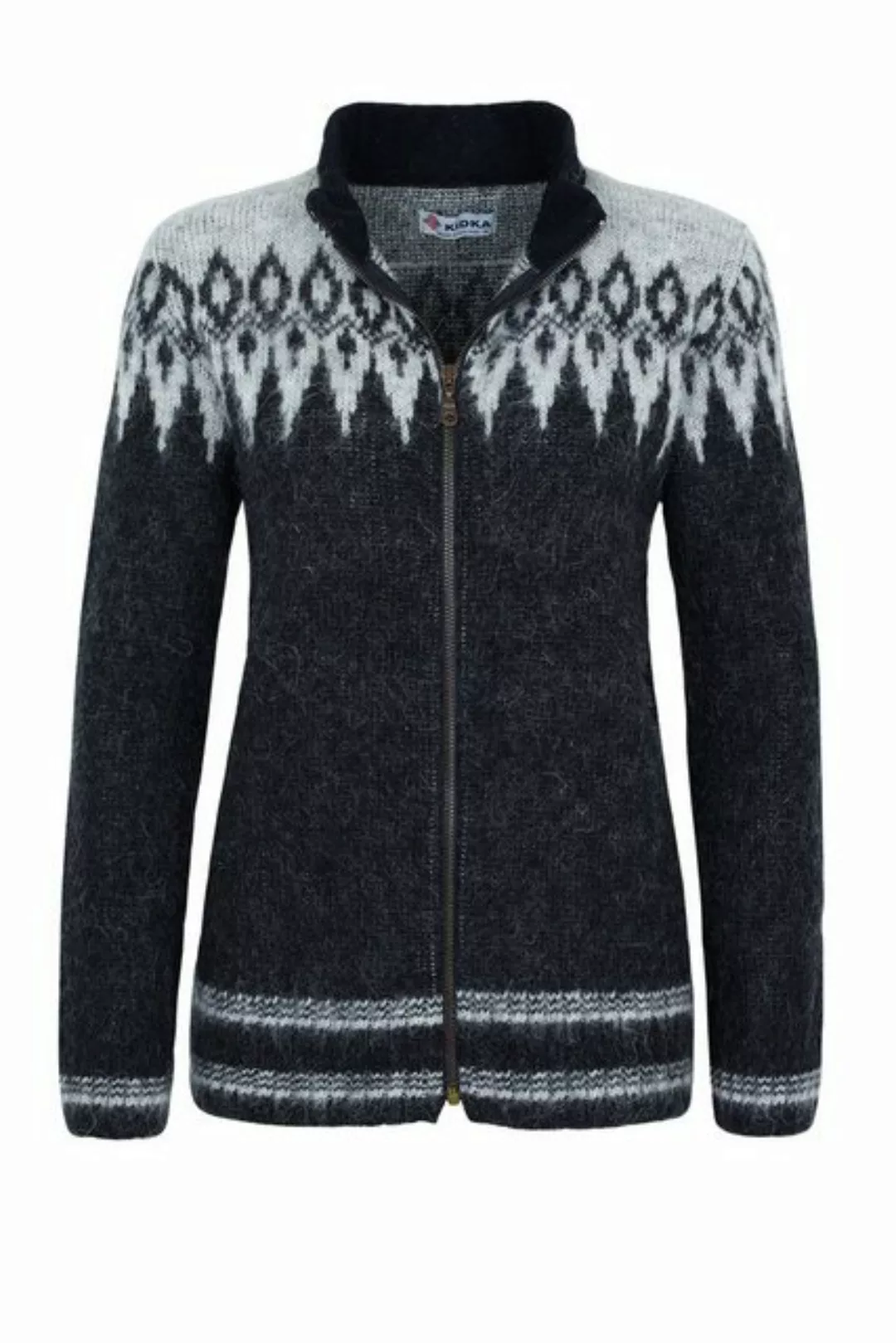 KIDKA Strickjacke kid-031 - aus isländischer Schurwolle (rau) - Made in Ice günstig online kaufen