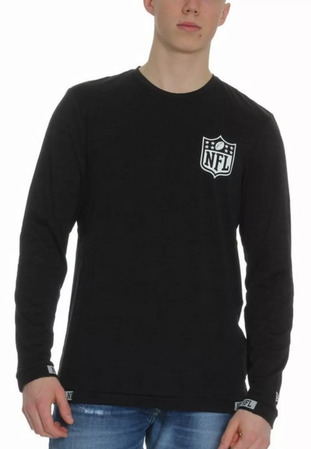 New Era Longsleeve New Era NFL Engineered Longsleeve Herren NFL LOGO Schwar günstig online kaufen