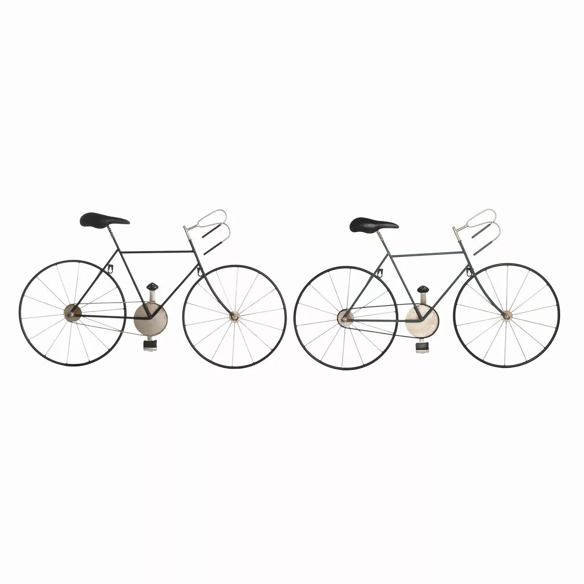 Deko-figur Dkd Home Decor Fahrrad Metall (78 X 2,5 X 45 Cm) (2 Stück) günstig online kaufen