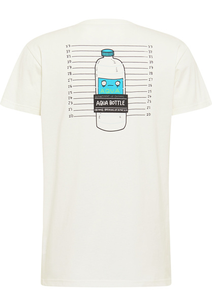 Kurzarm T-shirt "T-shirt With Aqua Bottle Back Print" günstig online kaufen