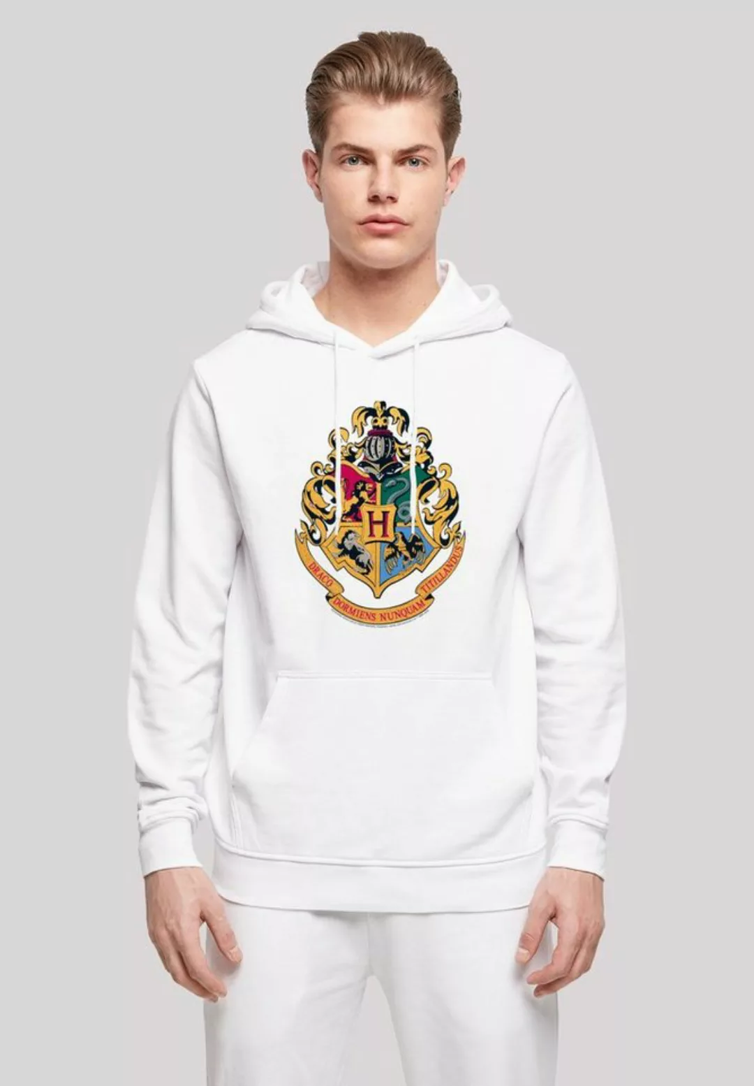 F4NT4STIC Kapuzenpullover "Harry Potter Hogwarts Crest Gold", Print günstig online kaufen