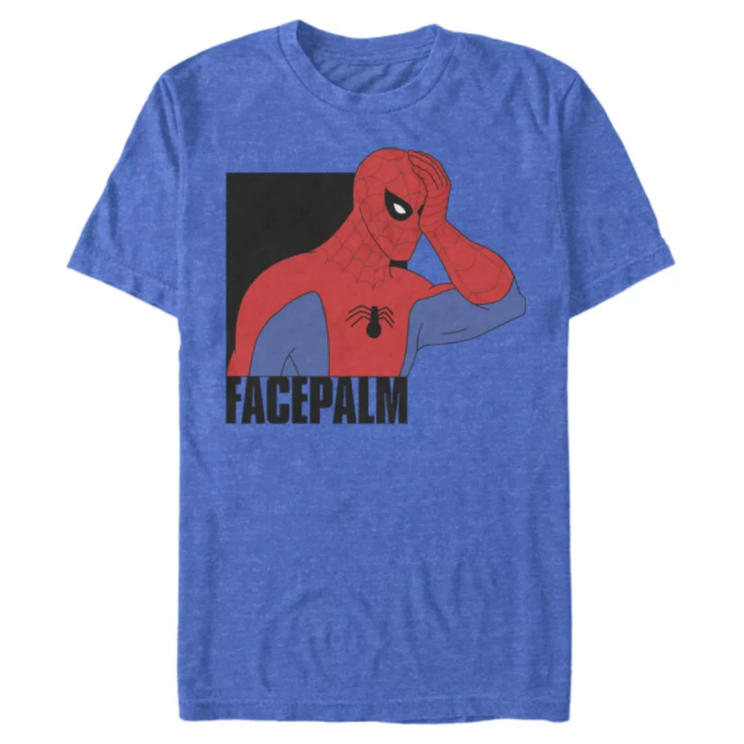 Marvel - Spider-Man - Spider-Man Facepalm - Männer T-Shirt günstig online kaufen