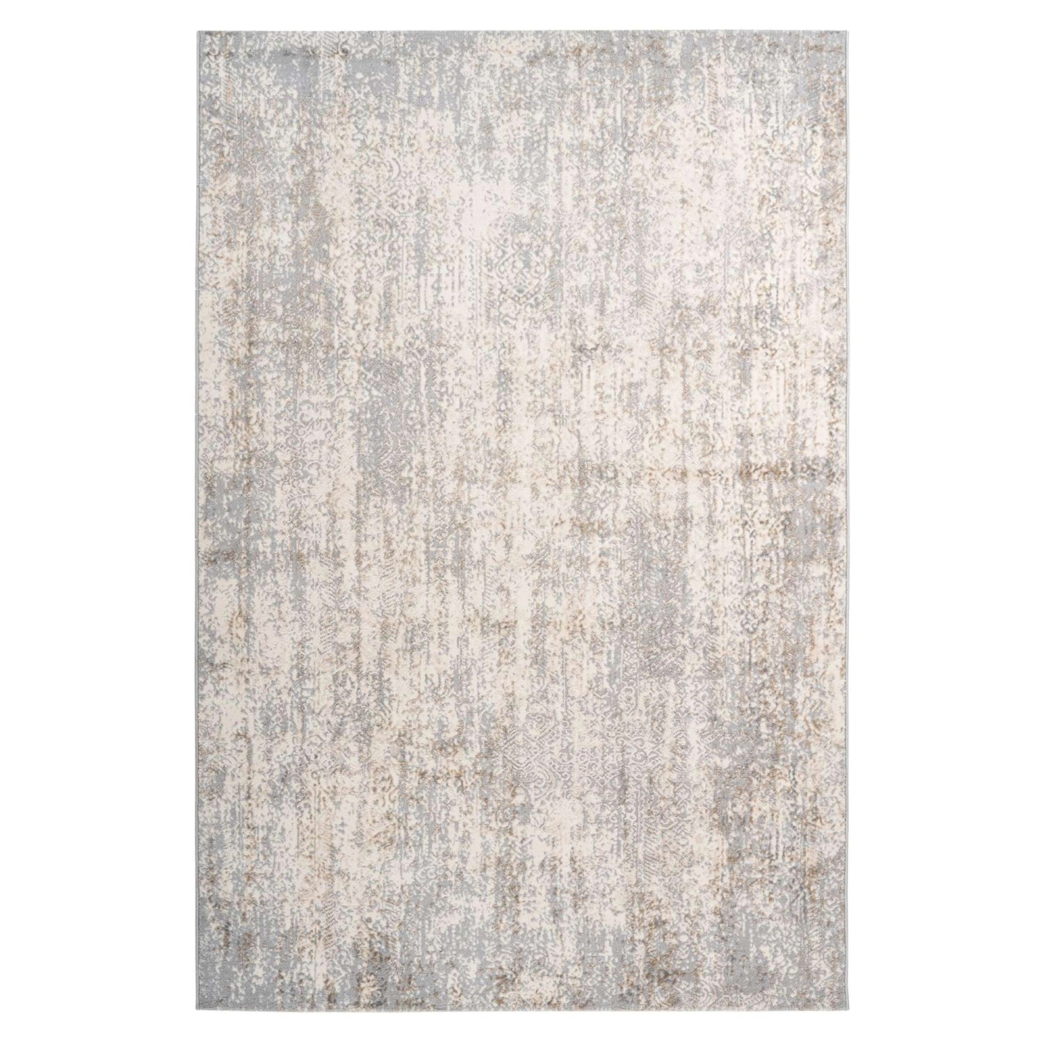 MeGusta Kurzflor Teppich Modern UsedLook Taupe 160x230 cm Clara günstig online kaufen