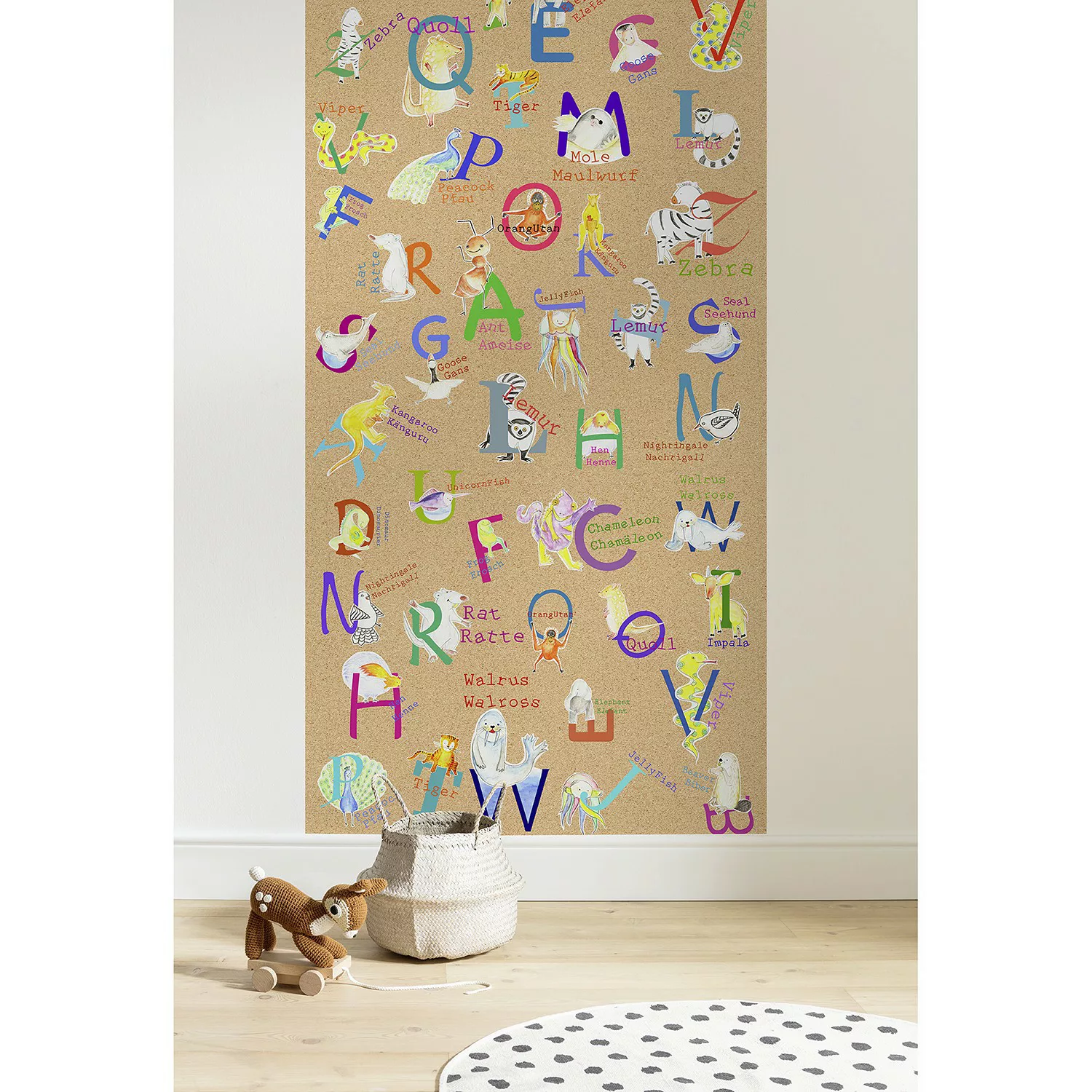 KOMAR Vlies Fototapete - Marble Nero Panel - Größe 100 x 250 cm mehrfarbig günstig online kaufen
