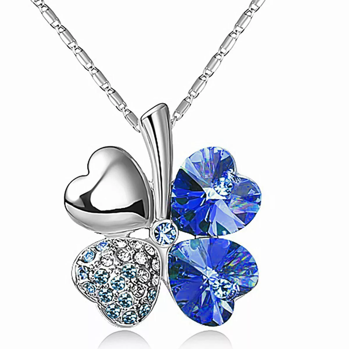 Schmuck-Elfe Kette mit Anhänger Kleeblattanhänger Harmonie günstig online kaufen